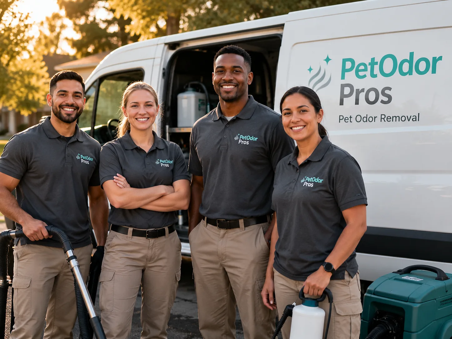 Pet Odor Removal team serving Mercedes, TX